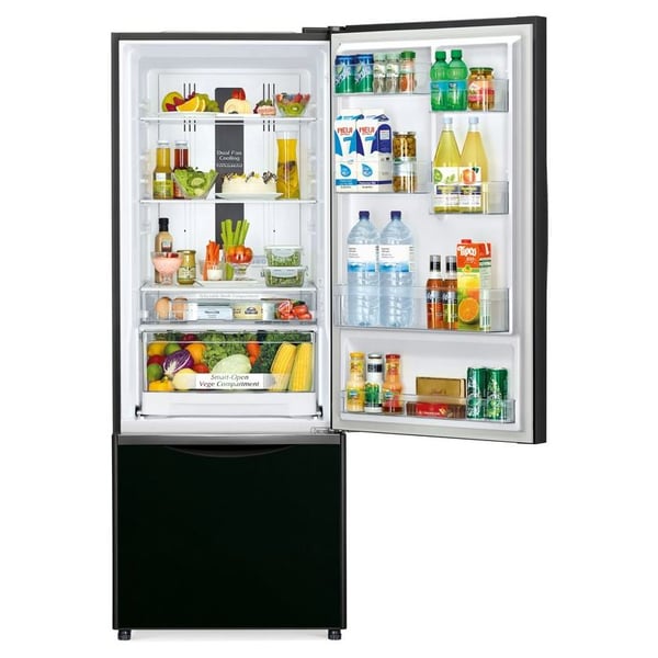 Hitachi Bottom Freezer 600 Litres RB600PUK6GBK