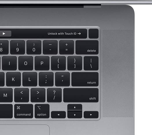 Apple MacBook Pro A2141 -16'' 2019 - Retina Display Laptop, Intel Core i9, AMD Radeon Pro 5500M , 32GB RAM, 512GB SSD, Touch ID, English KB - Space Gray