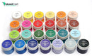 Flash Gouache Colour Set | 25 Colors | 25 ml, 0.8 fl oz Each | Matt Finish | Rich Pigments, Vibrant, Non Toxic Paints for The Professional Artist, Hobby Painters & Kids