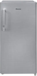 Hisense 195 Liter Compact Single Door Refrigerator, Silver - RR195DAGS