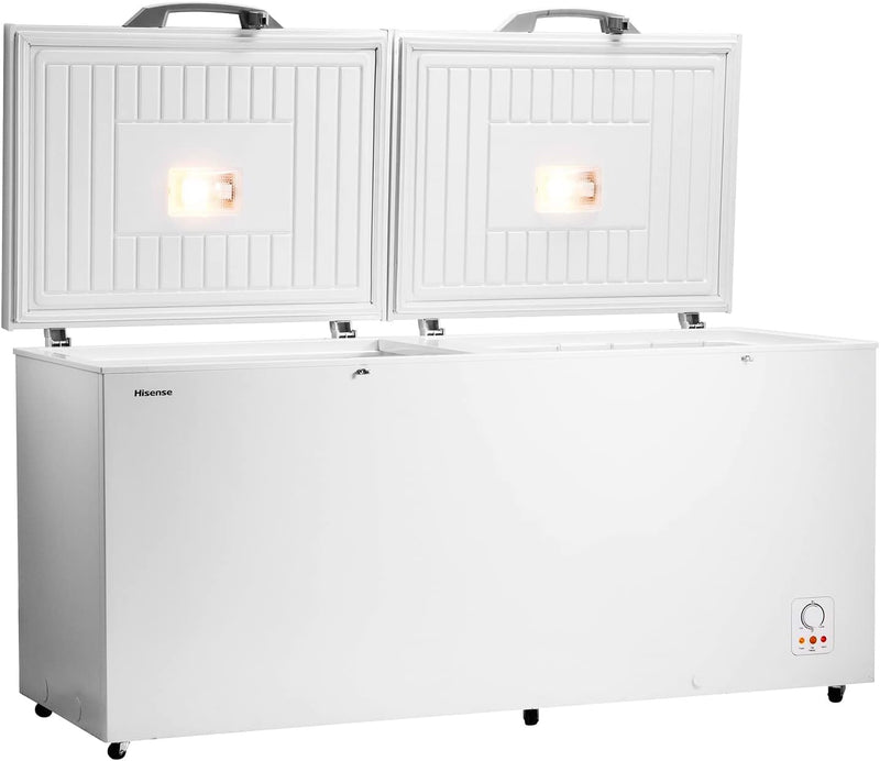 Hisense 660 Liter Chest Freezer Double Door White Model FC-66DD4SA