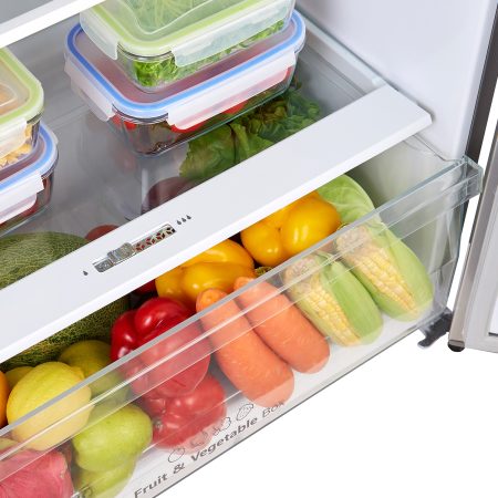 Hisense 488L Refrigerator, Top Mount with LED Light, Separate Controls, and No Frost (RT488N4ASU)