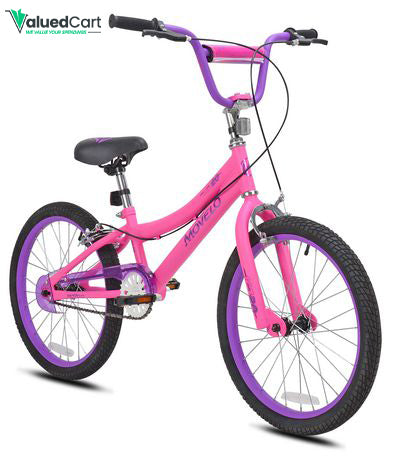 Movelo KJ 20" Girls BMX Bike- Pink