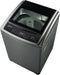 Hisense 16 Kg Top Loading Washing Machine Free Standing Silver Model WTQ1602T