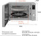 Panasonic 4-in-1 1000W Microwave Oven with Air Fryer, Convection Bake, Broiler, Inverter - 1.2 cu ft, Stainless Steel (NN-CD87KS)