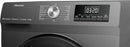 Hisense 10/6Kg washer and Dryer with 1400 RPM, Remote Control, Steam Fresh, Raindrop Drum, Durable Inverter, Drum Clean,WDQA1014VJMWT