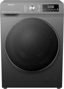 Hisense 10/6Kg washer and Dryer with 1400 RPM, Remote Control, Steam Fresh, Raindrop Drum, Durable Inverter, Drum Clean,WDQA1014VJMWT