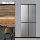 Hisense 561 Four Door Refrigerator, No Frost Technology, Silver (RQ561N4AC1)