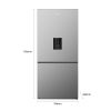 Hisense RB605N4BS1 Bottom Mount Refrigerator Efficient Cooling and Convenient Feature