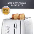 Breville Edge Deep Chassis 2-Slice Toaster | Toasts All the Way to the Top | Brushed Stainless Steel [VTT981]