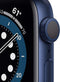 Apple Smart Watch Series 6 , 40mm, GPS - Blue Aluminum Case with Deep Navy Sport Band