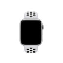 Apple Smart Watch Series 4 Nike , 44mm ( GPS+Cellular) Silver Aluminum Case with Pure Platinum Black Nike Sport Band 50 meters Cellular connectivity Compatible with iPhone 6 or later
