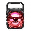 Laser Bluetooth Mini Party Speaker - Red