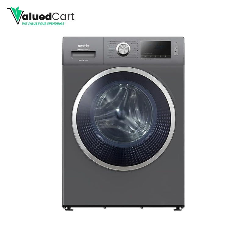 Gorenje 10/7 Kg Freestanding Washer Dryer, 1400 RPM, Titanium Grey, WDA104NS