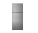 Hisense RT328N4DGN Silver 328-Liter Double Door Top Mount Refrigerator