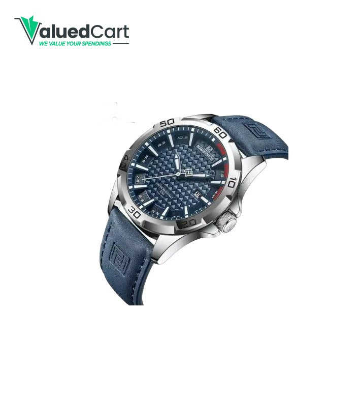 NAVIFORCE Exclusive Date Edition Watch - Blue Strap