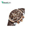 NAVIFORCE 8020 FORTUITUS CHRONOGRAPH MEN'S WATCH with Brown Strap