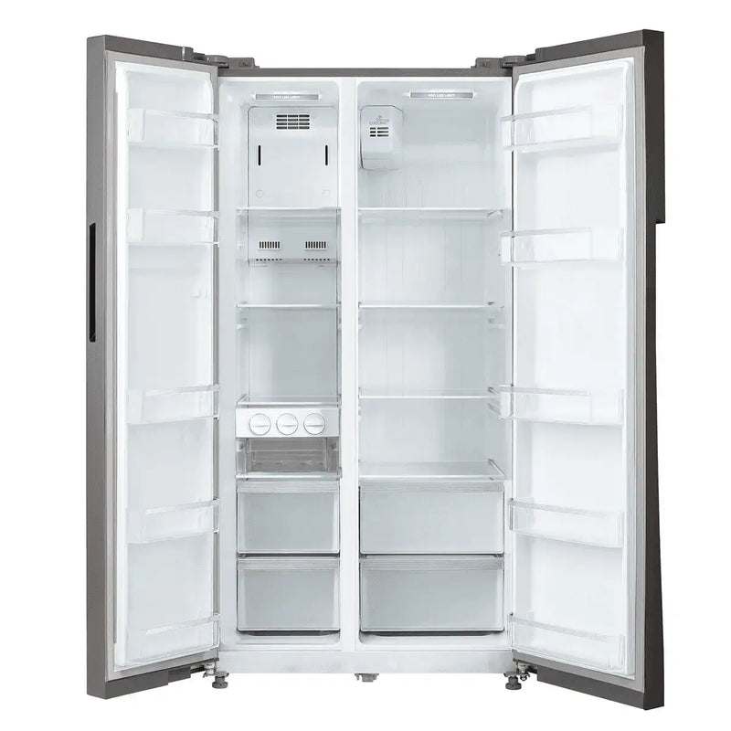 Panasonic Side By Side Refrigerator NR-BS703MSAE 527L Net Capacity Silver