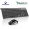 Wireless Keyboard Mouse Combo, J JOYACCESS Ergonomic and Cordless Keyboard and Mouse Set for PC,Windows, Computer, Laptop, Desktop, Chromebook,