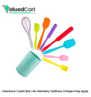 Generic Set of Four Straight Colored Spatula